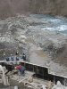 (2009.03.05) Незаконные работы по добыче гравия в русле реки Мзымта (Красная поляна)