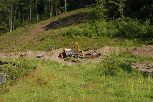 (2009.06.04) Строительство совмещенной дороги Адлер-Красная Поляна