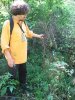 (2009.08.17) Активисты ЭкоВахты провели перечет краснокнижных деревьев в зоне рубки в 19-м и 27-м кв. Веселовского лесничества