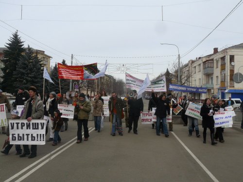 (2010.02.07) Акция в защиту Утриша в Майкопе