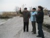 Участники инспекции на берегу Большого Кирпильского лимана