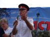 Выступает атаман Абинского отдела Кубанского казачьего войска Сергей Бондаренко