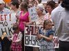 Митинг в Тбилисской против стороительства химзавода