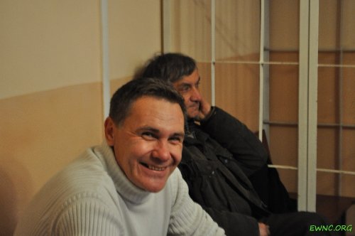 (2013.12.20) Евгений Витишко во время суда, на котором ему условный срок заменили реальным