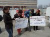 Пикет против незаконной стройки на пляже в Большом Утрише