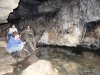 В пещере с подземным озером 
