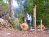 Активисты Экологической Вахты инспектируют места экологического беспредела на южных склонах хребта Аибга