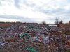 Несанкционированная свалка отходов на окраине поселка Энем (Тахтамукайский район Адыгеи) рядом с прудом Школьный