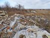 Поселок Энем, ниже незаконной свалки отходов расположен пруд, в который с текут токсичные стоки со свалки