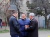 Директор департамента внутренней политики Краснодарского края Тушев с депутатом Маряняном думают как погасить народный протест