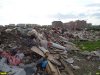 Неубранная часть мегасвалки отходов в Павловских плавнях