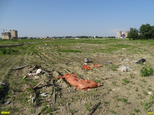 Очищенные от мусора территории Павловских плавней