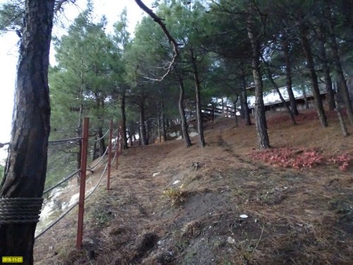 Ограждения, чтобы обитатели дачи не упали с обрыва 