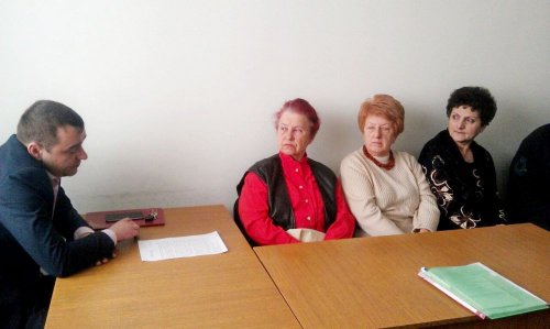 Встреча главы Пашковского сельского округа Д.Козлова с жителями хутора Ленина