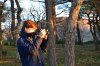 Александр Савельев фотографирует рассвет. Завтрак перед инспекцией