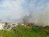 Пожар на Тбилисской свалке 