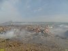 Пожар на Тбилисской свалке 