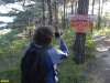 Арендатор "КомАрхСтрой" сданный ему в аренду лесной участок в Храпаковой щели объявил "частной собственностью"