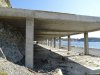 Уродливые бетонные строения обезобразили берег возле Ольгинки