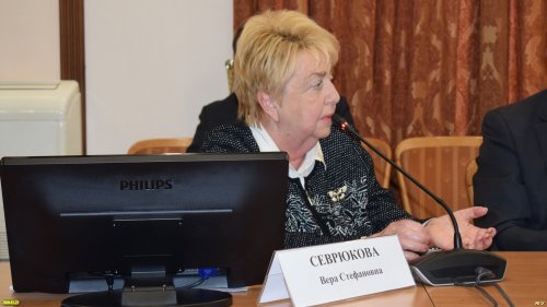 Выступает депутат Совета г-к.Анапа Вера Севрюкова