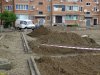 Реализация проекта "Комфортная городская среда" во дворе дома на Ворошилова, 1 в Апшеронске началась с тотальной "зачистки"