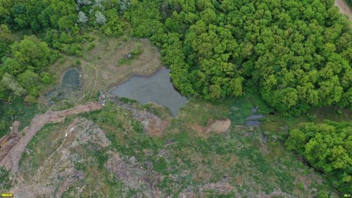 Ядовитые пруды - "наследие" закрытой свалки ТБО в Горячем Ключе