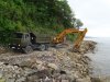 Незаконные работы по забору донного грунта из акватории Черного моря в районе Джубги
