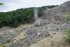 "Закрытая" свалка в Лермонтово местами горит
