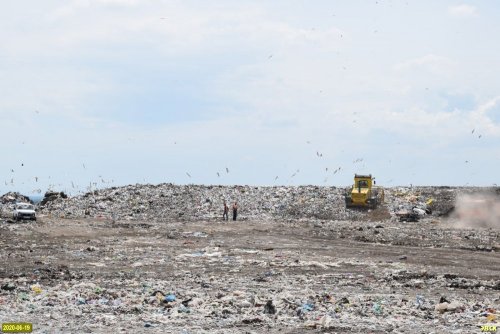 На полигоне в хуторе Копанском (Краснодар), в основном, размещаются несортированные отходы