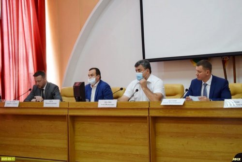 Выступает заместитель министра природных ресурсов Краснодарского края Александр Каинов