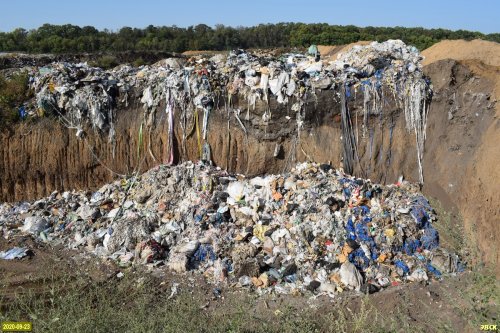 На Тимашевском полигоне ТКО размещается несортированный мусор