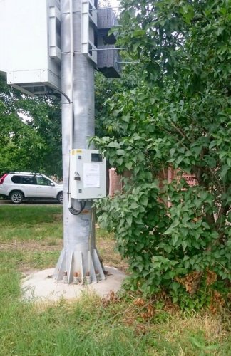 Вышка сотовой связи по ул. Герцена, 128, в Краснодаре