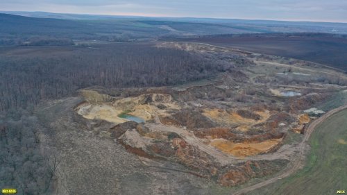 Песчаный карьер Световского месторождения (Крымский район)