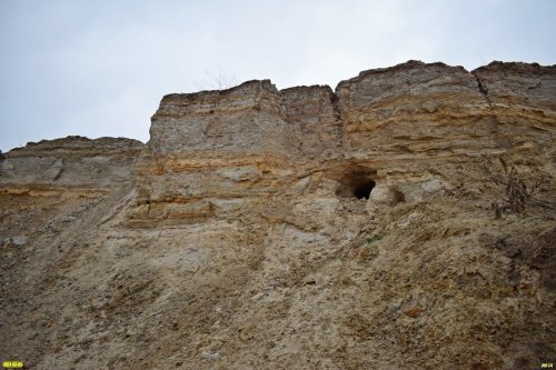 Почти горный ландшафт в карьере Световского месторождения песков