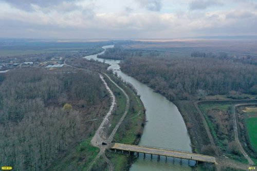 Лес Куркуй, Варнавинский сбросной канал, урочище Раздорны (Крымский район)