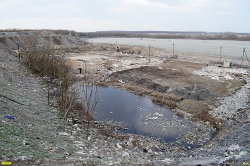 Бывшая вспомогательная зона территории Абинской свалки превращается в отстойник ядовитого фильтрата