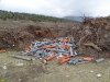 Пластиковые отходы в обрамлении древесных - "колорит" незаконной свалки в Сукко (Анапа)