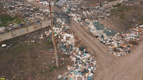 Свалка отходов в ст.Калининской закрыта, но объёмы поступающего на неё мусора не становятся меньше