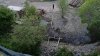 Ради строительства детсада в Пионерской роще в Южном районе Новороссийска вырубили деревья и засыпают ручей
