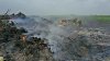 Незаконная славянская свалка активно загрязняет атомосферу токсичными продуктами горения