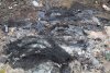 Сгоревшие автопокрышки на свалке ТКО в Славянске-на-Кубани 