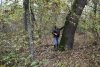 Координатор ЭВСК возле векового дуба в Прижелезнодорожном лесу
