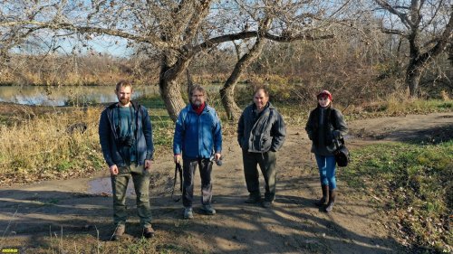 Активисты ЭВСК на обследовании зелёной зоны и ООПТ в МО г.Краснодар (23.11.2022)
