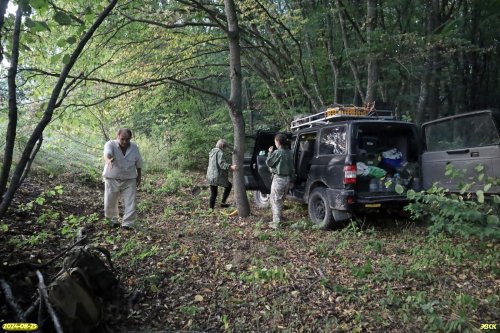 Заезд на территорию  перспективной ООПТ Урочище Круглик и балка Дубки