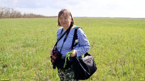 Волонтёр Е.Чеботарёва в перспективной ООПТ Падь Орлова