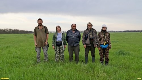 Активисты ЭВСК на обследовании озеленённых территорий в МО Ейский район (25.04.2025)