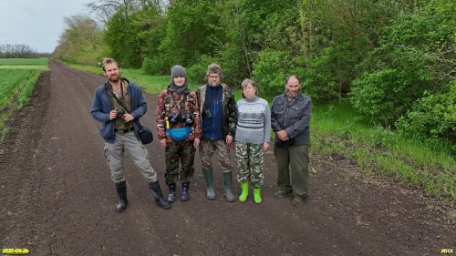 Активисты ЭВСК на обследовании озеленённых территорий в МО Щербиновский район (26.04.2025)
