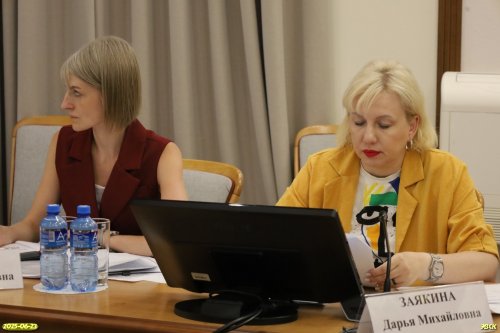 Представители Министерства природных ресурсов Краснодарского края Заякина Д.М. и Пустовая Л.Ю.