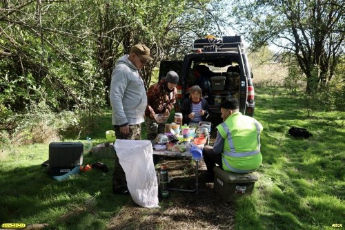 Обед на территории перспективной ООПТ Максимовская роща