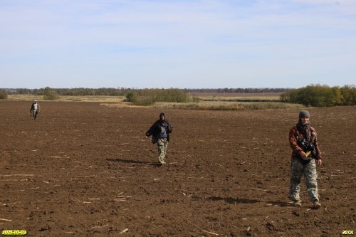 Участники выезда возвращаются с обследования перспективной ООПТ Восточно-Уманский берег Сосыки